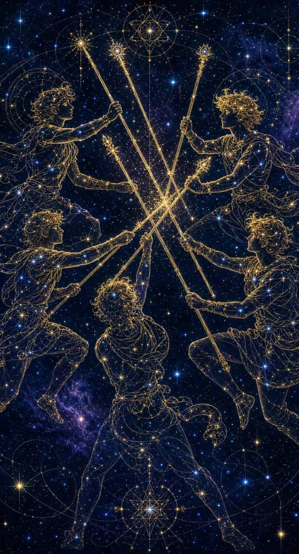 Five of Wands