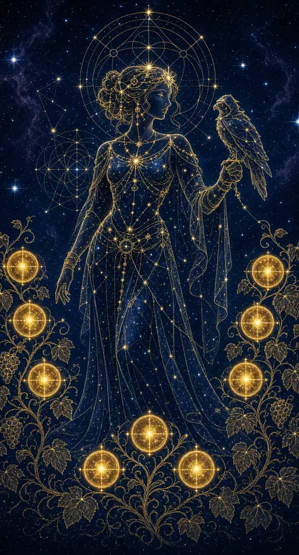 Nine of Pentacles